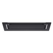 Black Glass Undermount Rangehood 900mm - BGUM-9B gallery detail image