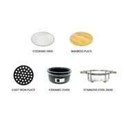 Hibachi Tabletop BBQ Grill Grill- Round gallery detail image