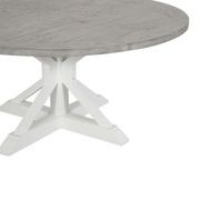 New Haven Indoor 1.7M Round Table w/ 8 Dining Chairs gallery detail image