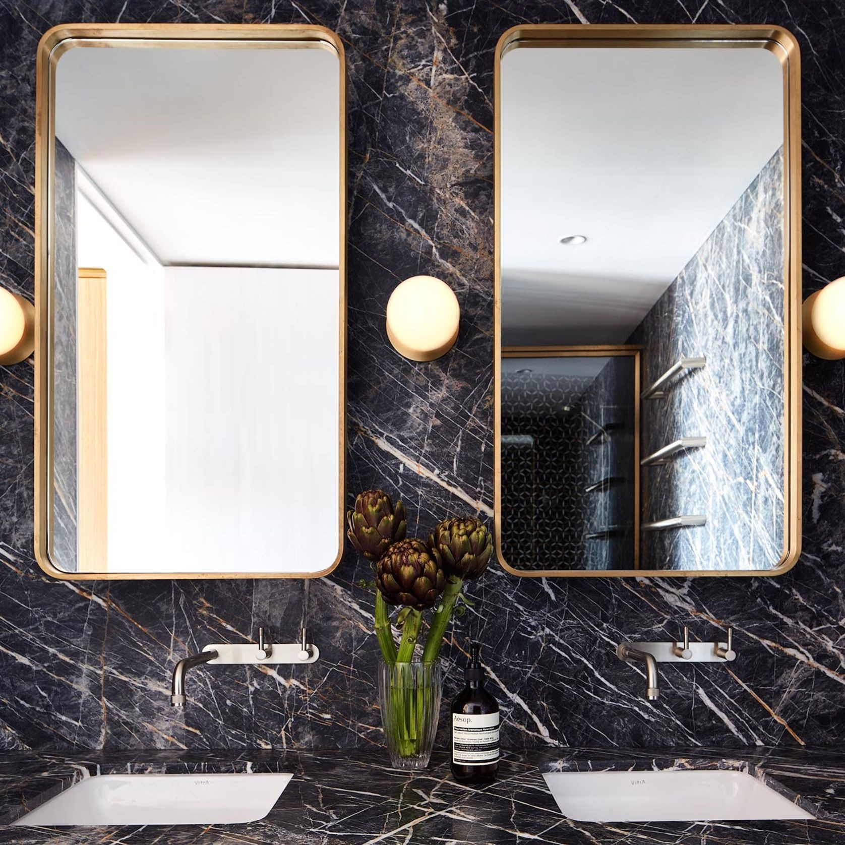 Natural Stone Slabs | Breccia Nera gallery detail image
