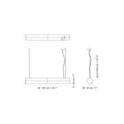 Hashira Linear Pendant Lamp gallery detail image