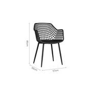 Ava Outdoor Dining Armchair gallery detail image