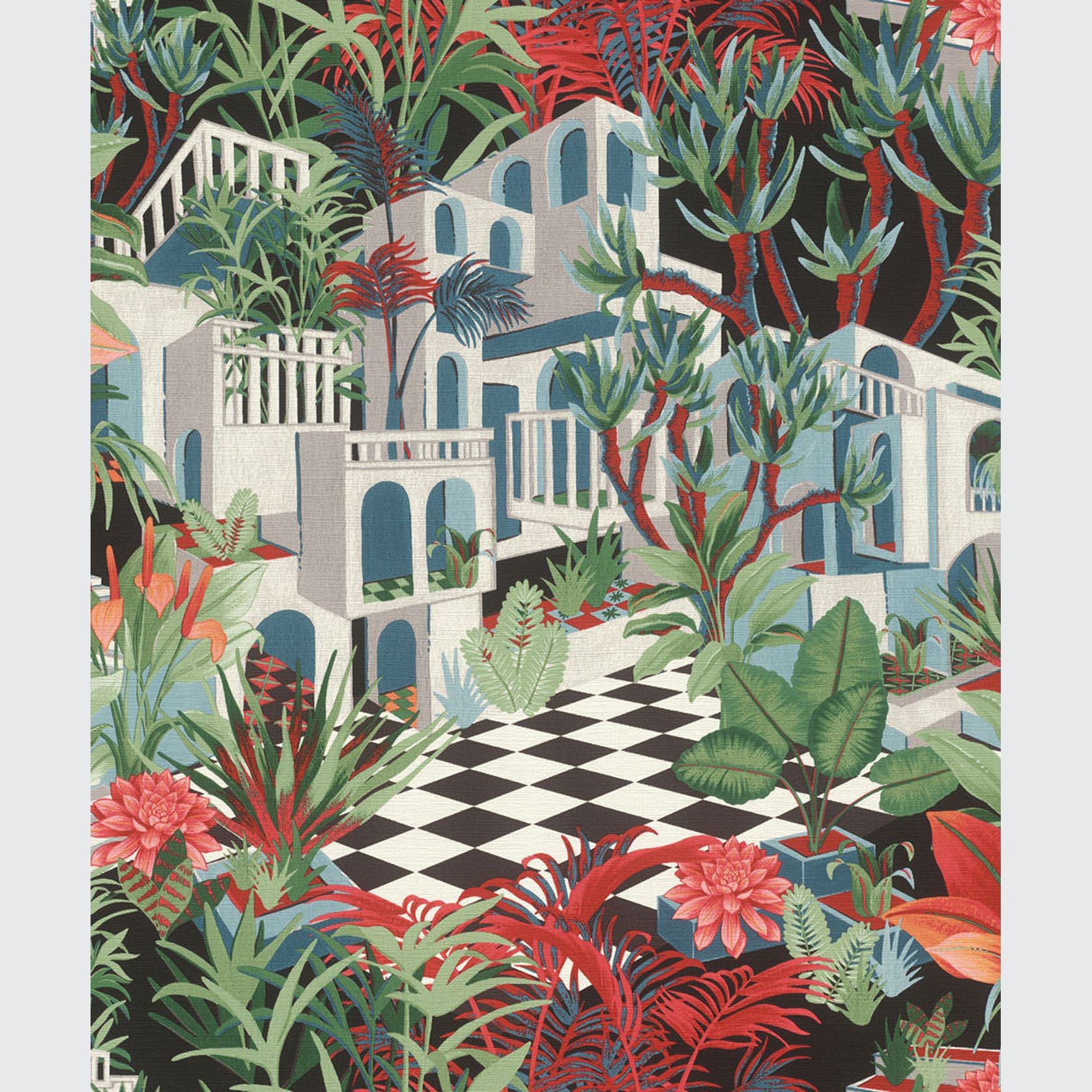 Tropical House Wallpaper (No. 687408) gallery detail image