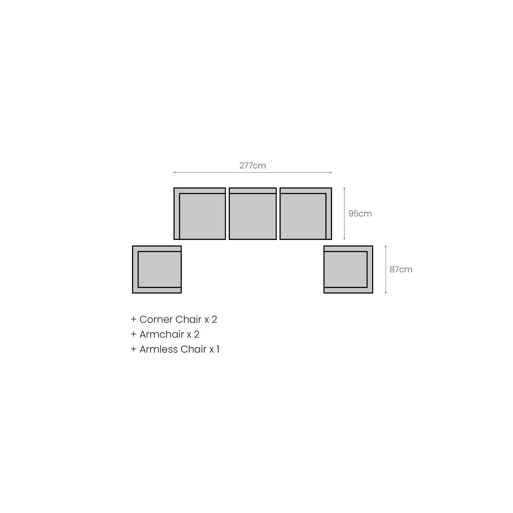 Newport Teak Outdoor Arm Chair gallery detail image