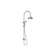 York Twin Shower With Metal Hand Shower Chrome gallery detail image