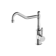 York Kitchen Mixer Hook Spout With Metal Lever Chrome gallery detail image