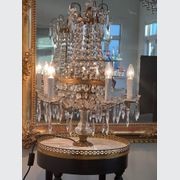 An Antique Crystal and Gilt Bronze Girandole gallery detail image