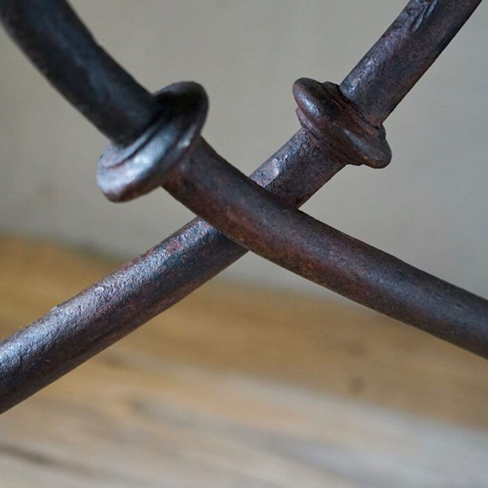 Italian Walnut Trestle Table gallery detail image