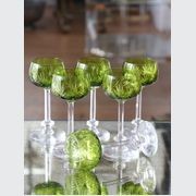 Set of Val St Lambert 'Anvers' Hock Wine Glasses gallery detail image