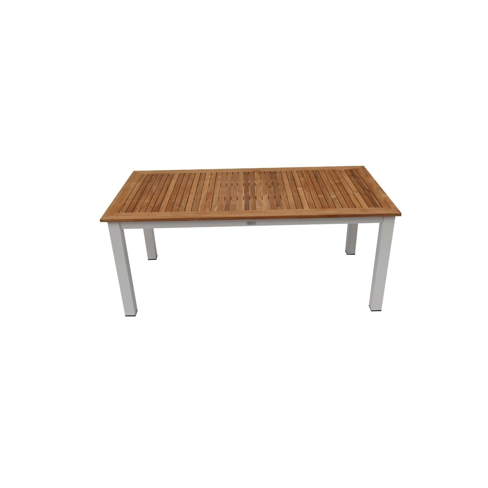 Rome 6 Seater Teak Wood Outdoor Dining Table Set gallery detail image
