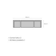 Sandpiper 2.0 Outdoor Sectional Corner Sofa gallery detail image