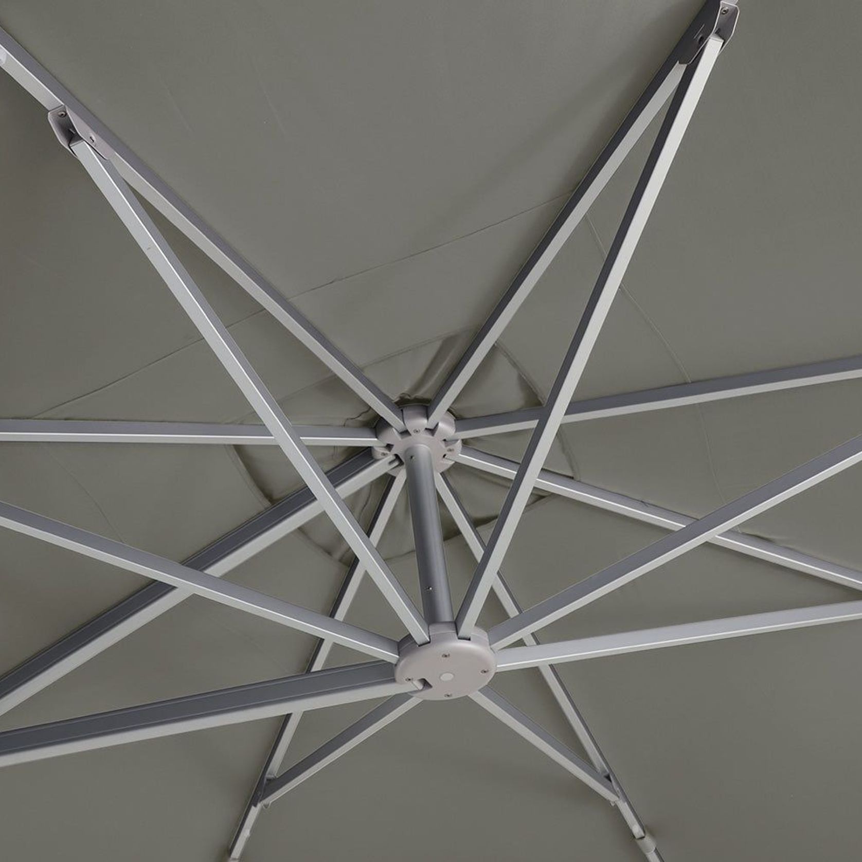 Agave 4m Square Cantilever Umbrella gallery detail image