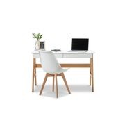 Aleksander 2 Drawer Writing Desk | White Oak gallery detail image