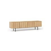 Linea 200cm TV Entertainment Unit | Natural Oak gallery detail image