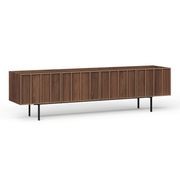 Linea 200cm TV Entertainment Unit | Light Walnut gallery detail image