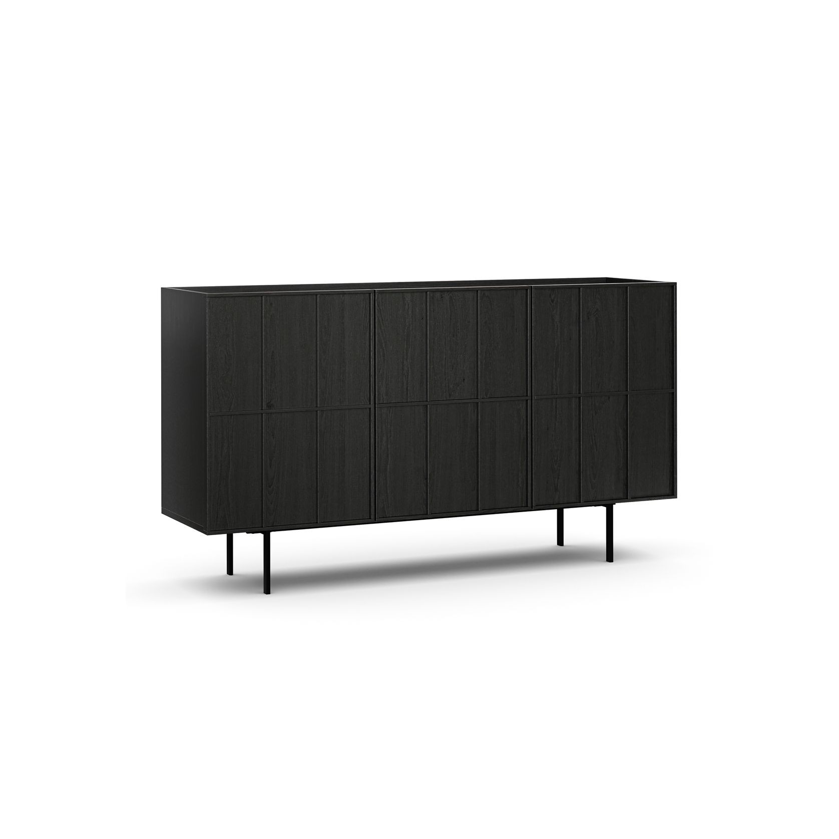 Linea 160cm Sideboard Cabinet Black Oak | L3 Home gallery detail image