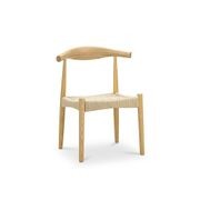 Elba Ashwood Woven Cord Dining Chair | Natural | Set of 2 gallery detail image