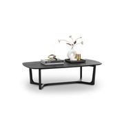 Span Ashwood Oval Coffee Table | Black gallery detail image