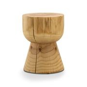 Kork Hourglass Stump Stool | Natural gallery detail image