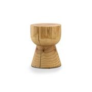 Kork Hourglass Stump Stool | Natural gallery detail image