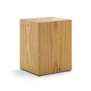 Blok Square Stump Stool | Natural gallery detail image
