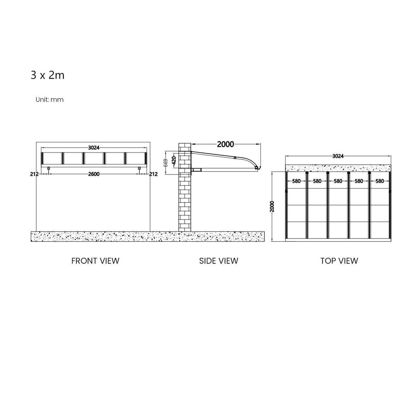 Country Window / Door Awning Canopy Collection gallery detail image