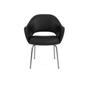 Saarinen Conference Relax Armchair - Black gallery detail image