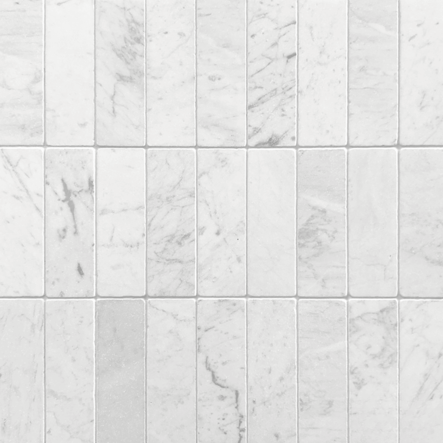 Carrara Tumbled Tile 200x65mm gallery detail image