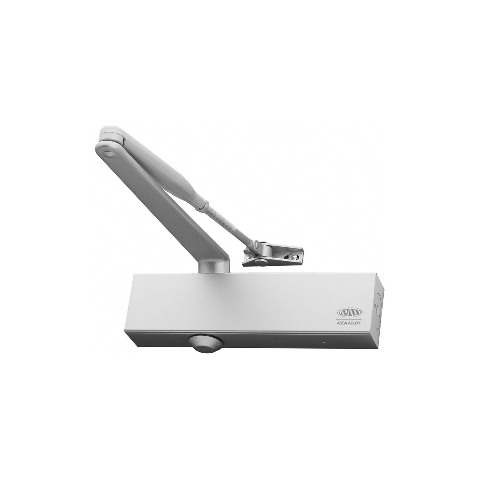 Lockwood 726 EN 2-6 Door Closer Backcheck Silver gallery detail image