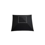 Basil Bangs | Go Large Patio Umbrella 2m | Black Square gallery detail image