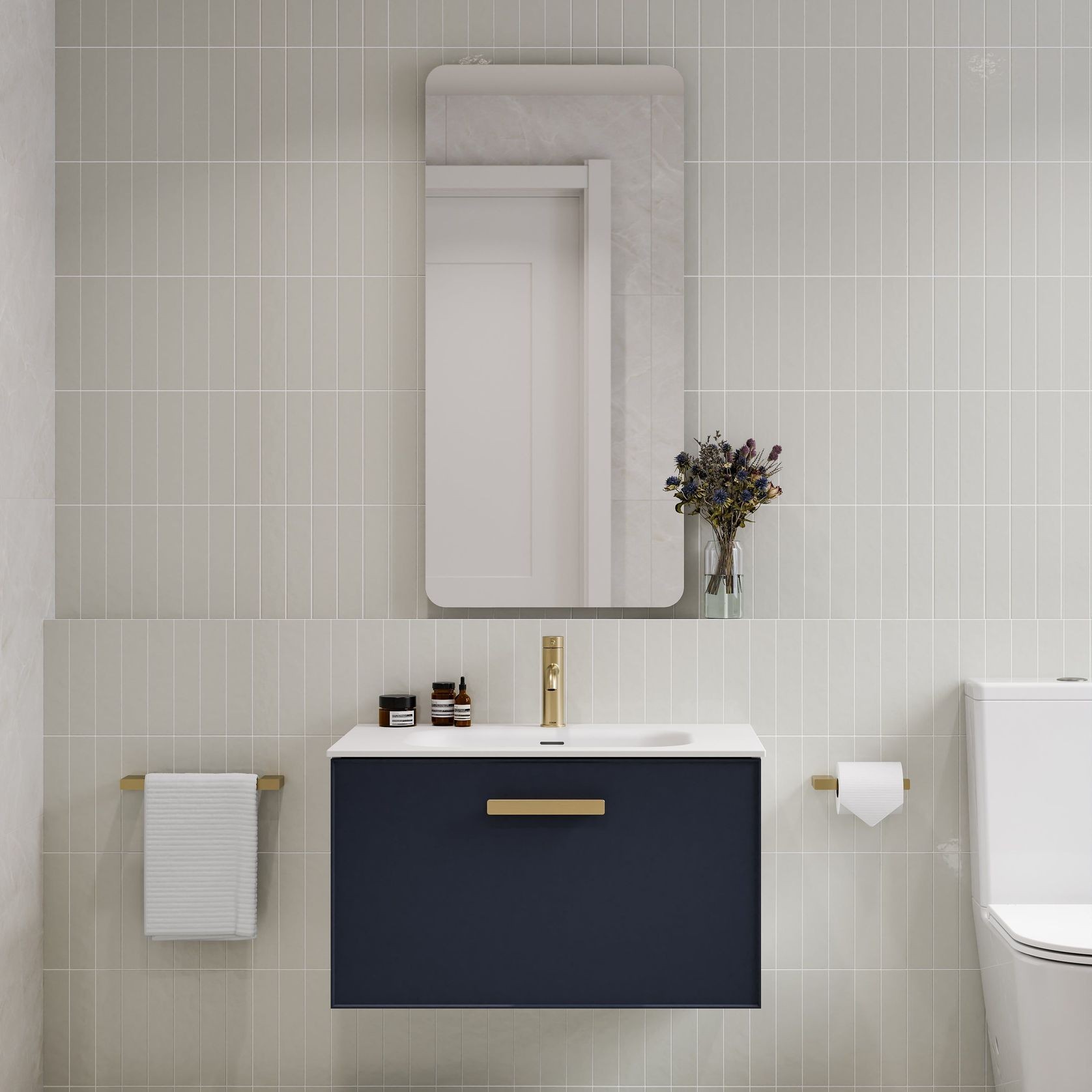 Lineare 750 Axel Single Drawer Vanity gallery detail image