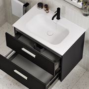 Lineare 750 Vanity | 2 Drawer | Inset Basin gallery detail image