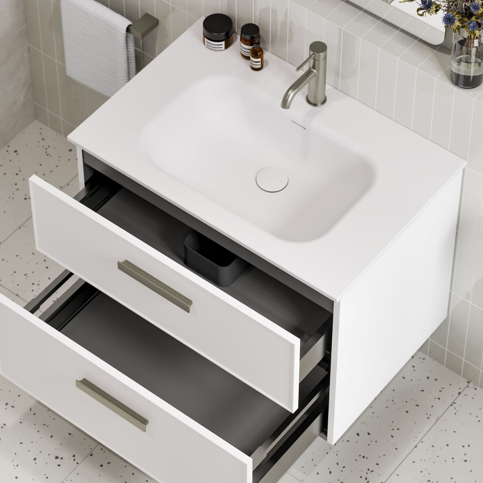 Lineare 750 Axel 2 Drawer Vanity gallery detail image