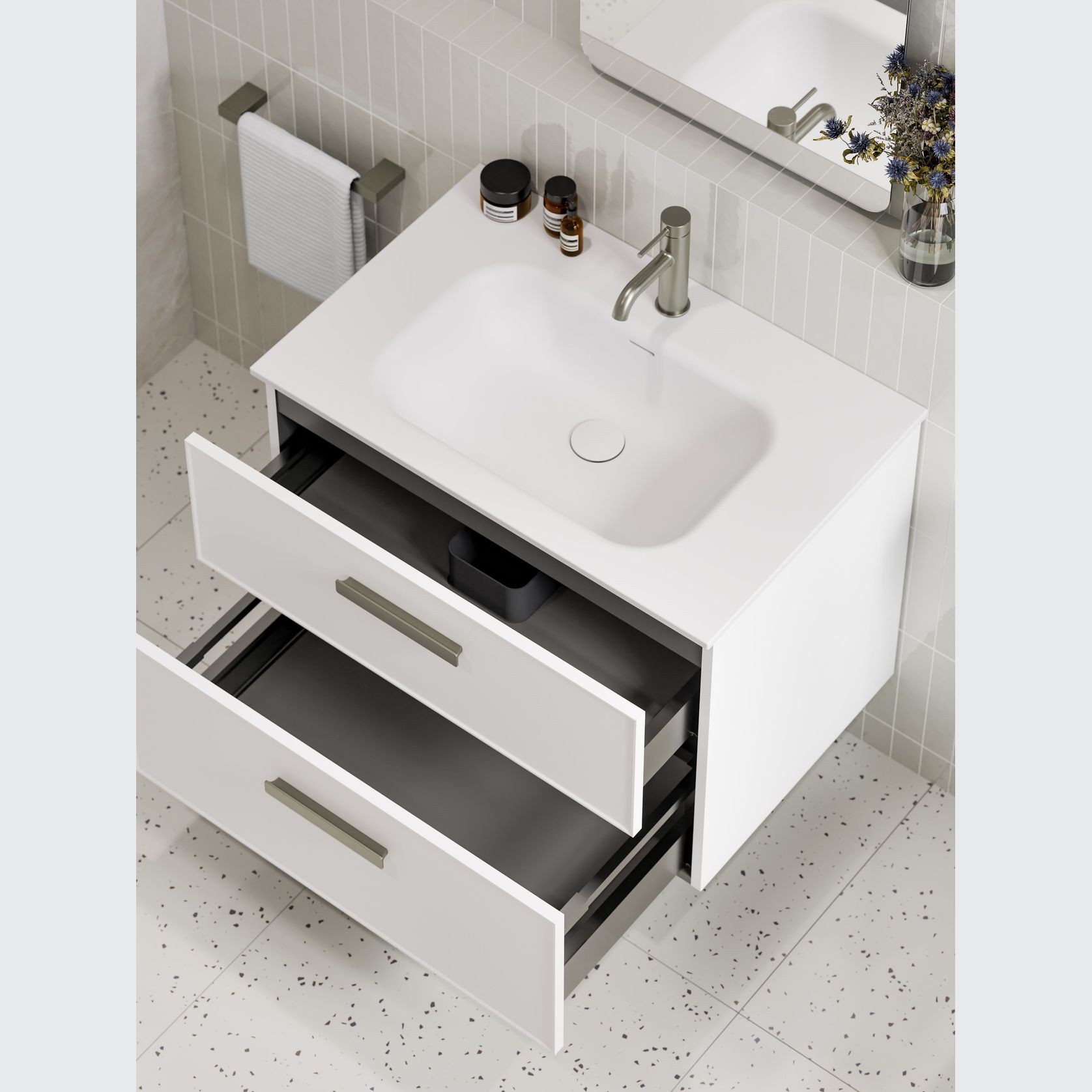 Lineare 750 Axel 2 Drawer Vanity gallery detail image