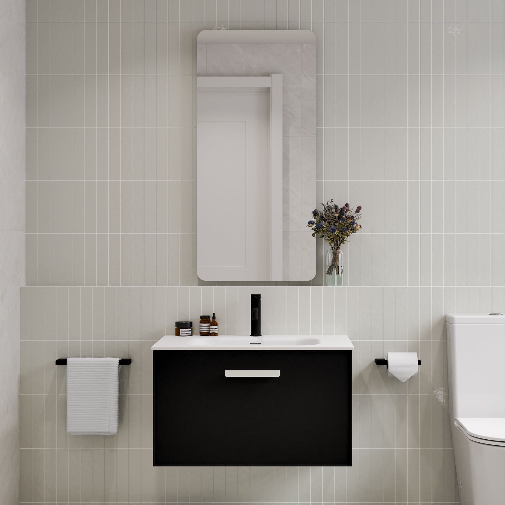 Lineare 750 Axel Single Drawer Vanity gallery detail image