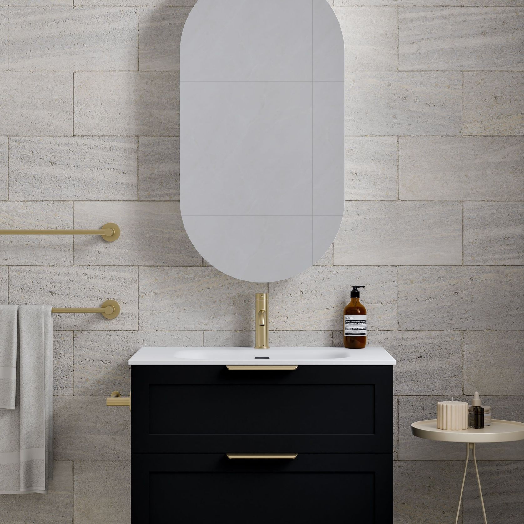 Lineare 750 Loft 2 Drawer Vanity gallery detail image