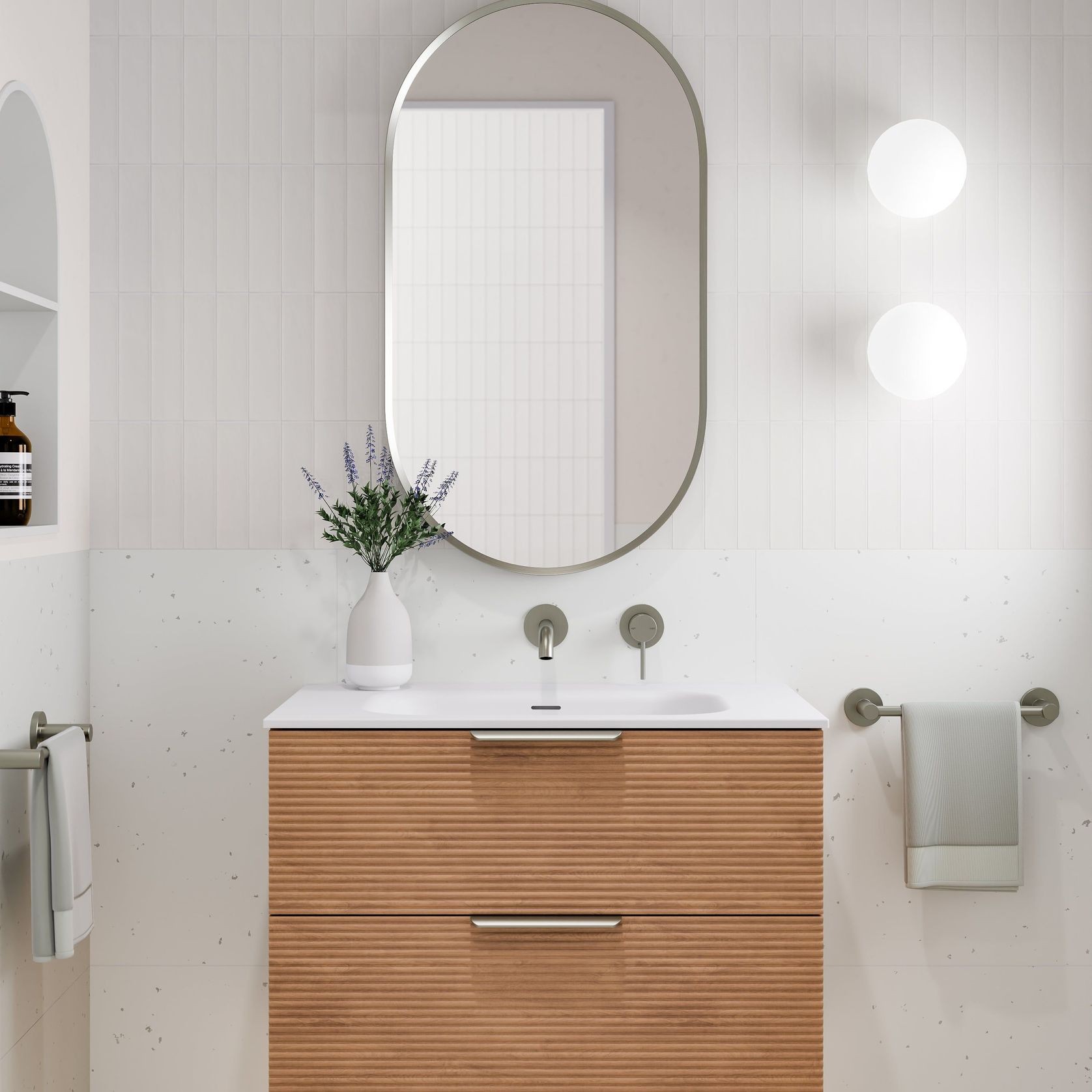 Lineare 750 Orchard 2 Drawer Vanity gallery detail image