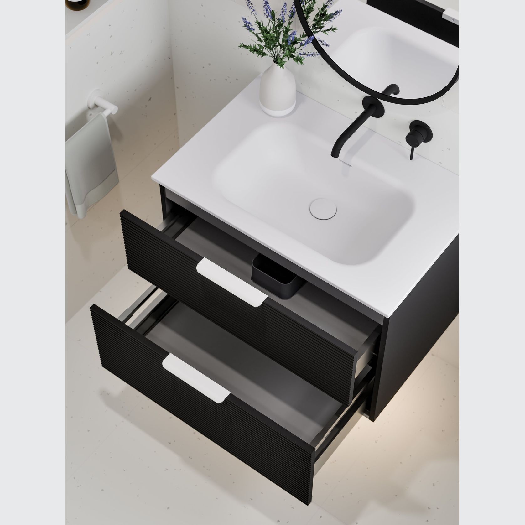 Lineare 750 Orchard 2 Drawer Vanity gallery detail image