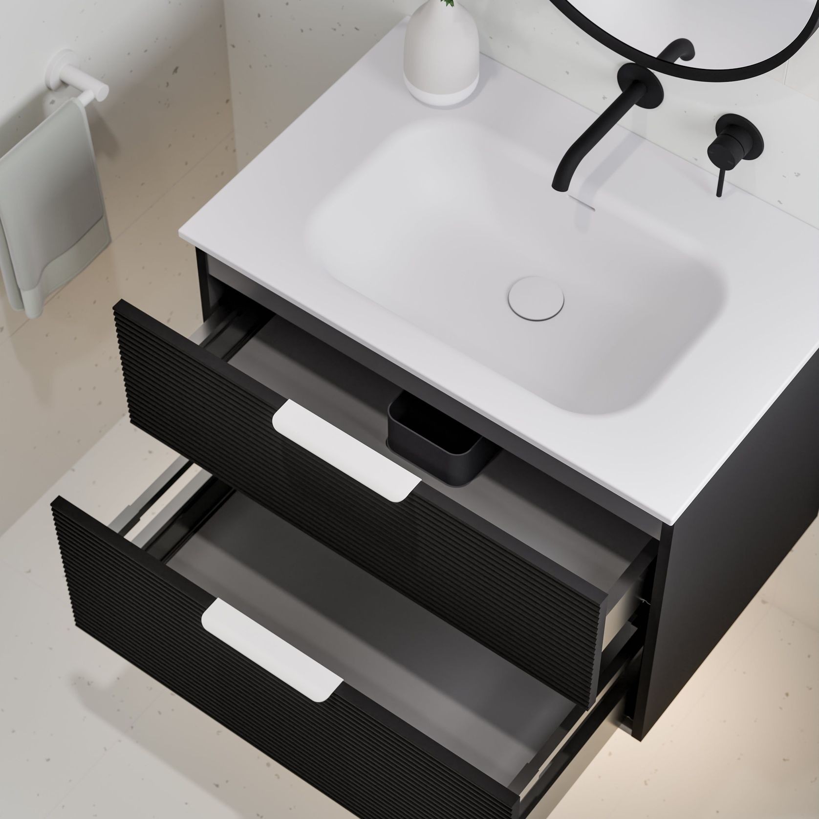 Lineare 750 Orchard 2 Drawer Vanity gallery detail image
