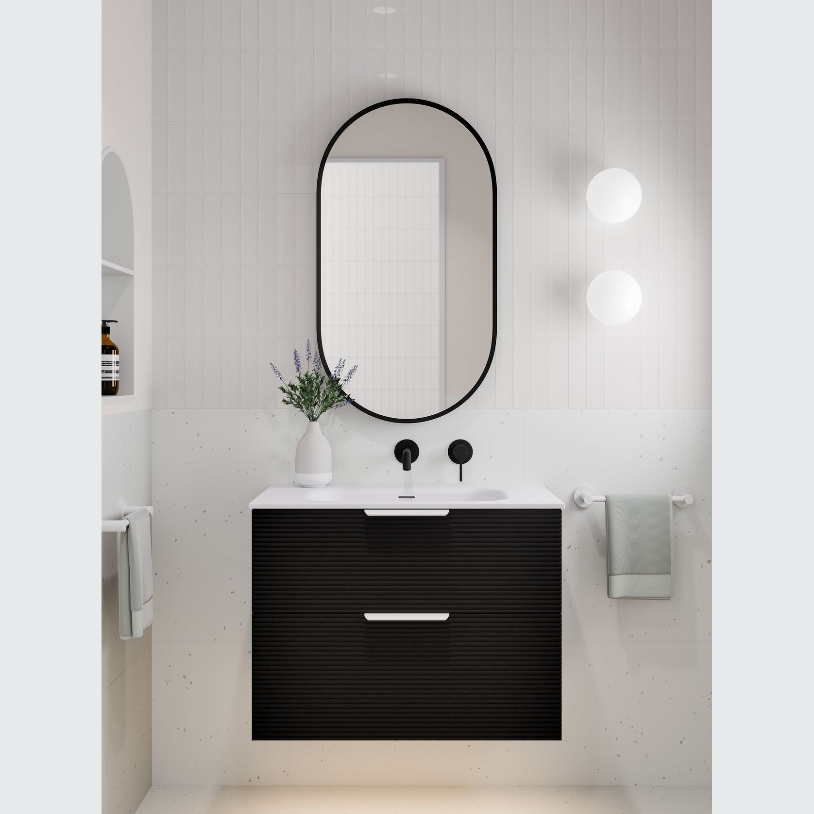 Lineare 750 Orchard 2 Drawer Vanity gallery detail image