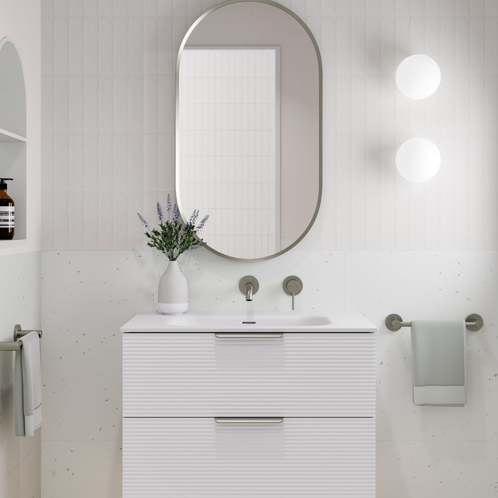 Lineare 750 Orchard 2 Drawer Vanity gallery detail image