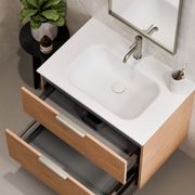 Lineare 750 Vanity | 2 Drawer | Inset Basin gallery detail image