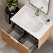 Lineare 750 Pillar Single Drawer Vanity gallery detail image