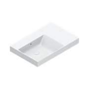 Zero 75 Left Basin No Taphole Gloss White gallery detail image