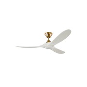 Milano SLIDER Ceiling Fan Junior Burnished Brass gallery detail image