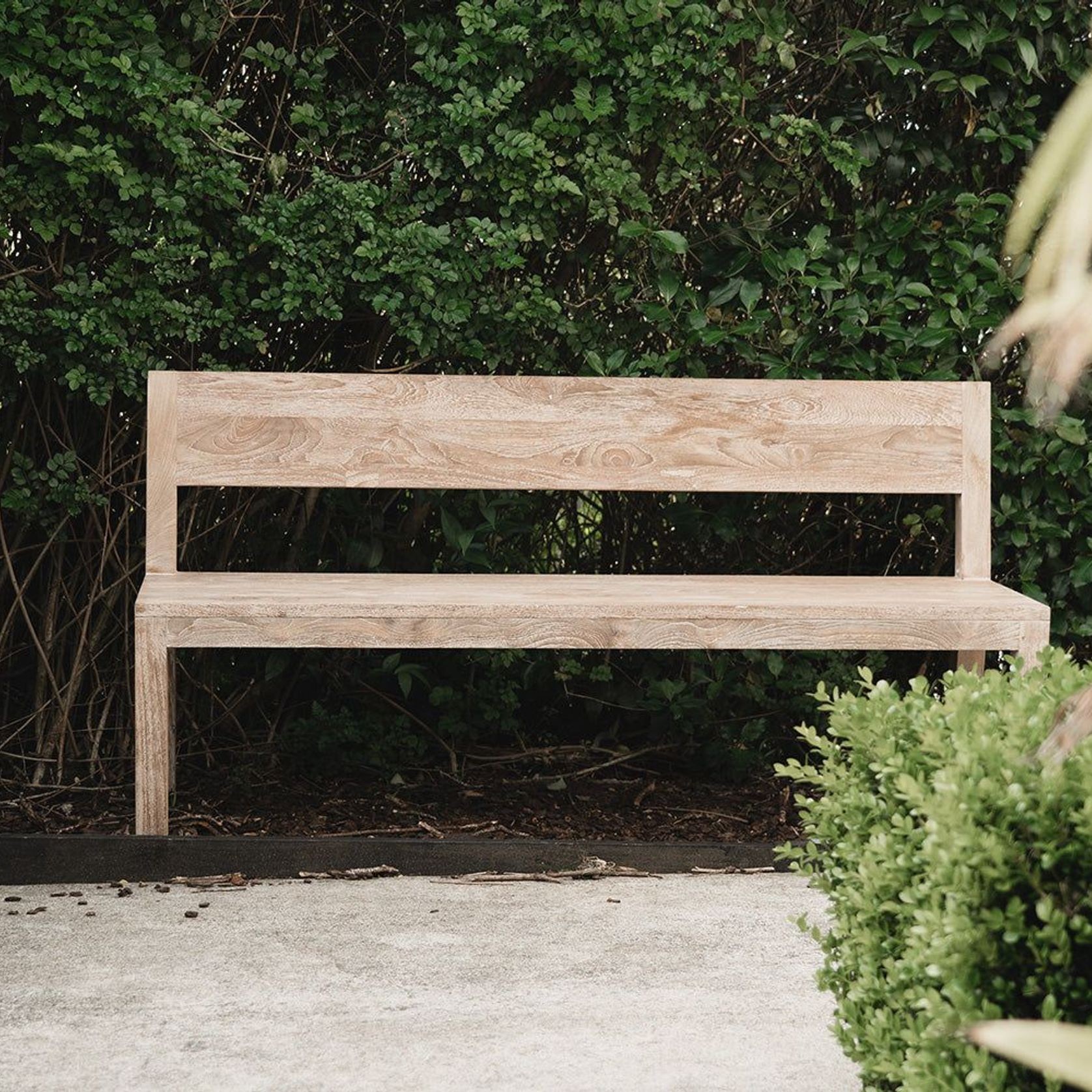 Palm Garden Bench 150cm gallery detail image