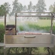 Tagwood BBQ Argentine Santa Maria Wood Fire & Charcoal Grill | BBQ03SS gallery detail image