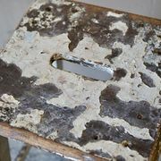 French Rustic Painted Stool gallery detail image