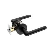 Loft Lever Handle In Matt Black gallery detail image