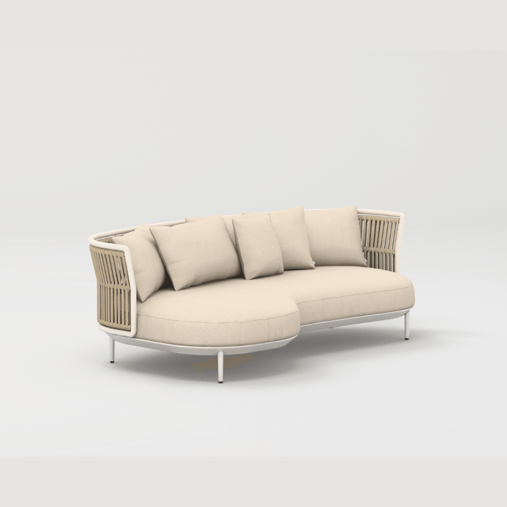 Amba Sofa-Chaise Module - Woven gallery detail image